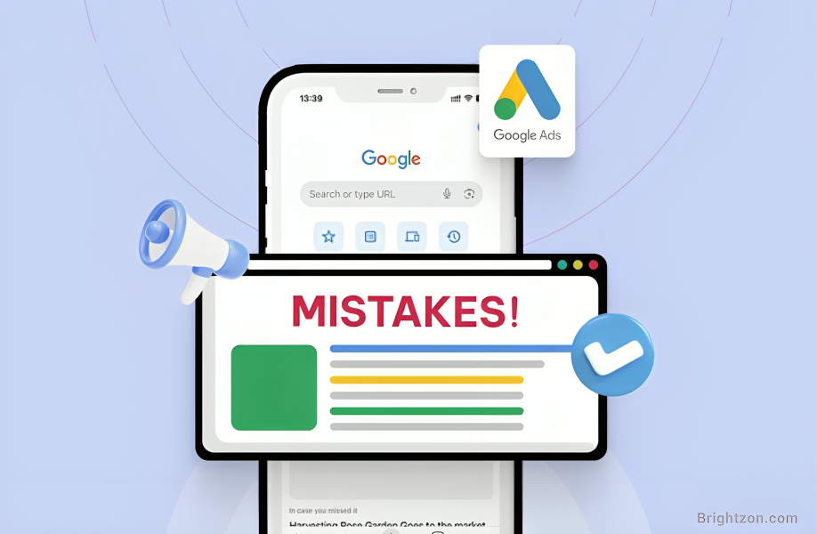 Google Search Ads Mistakes